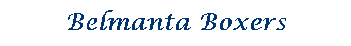 Belmanta Boxers